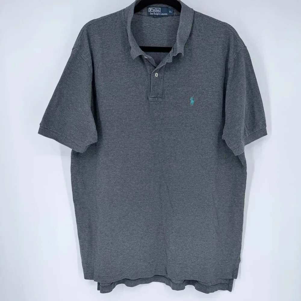 Polo by Ralph Lauren Charcoal Polo Shirt XL